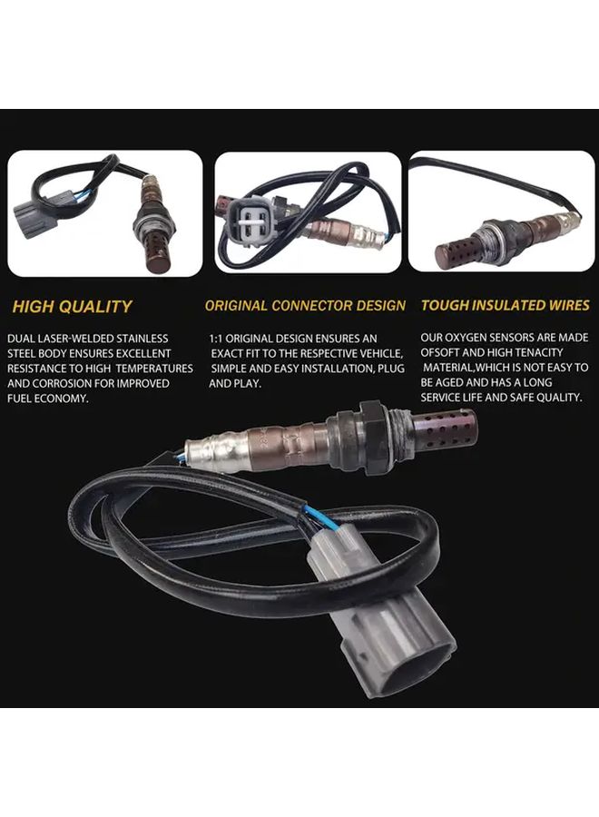 1pc Downstream Oxygen O2 Sensor Compatible With Toyota Avalon Camry Corolla Matrix Paseo Tercel Rav4 Sienna 4Runner Solara And Pontiac Vibe Replaces 8946506100 8946516050 8946533080 - Image 3