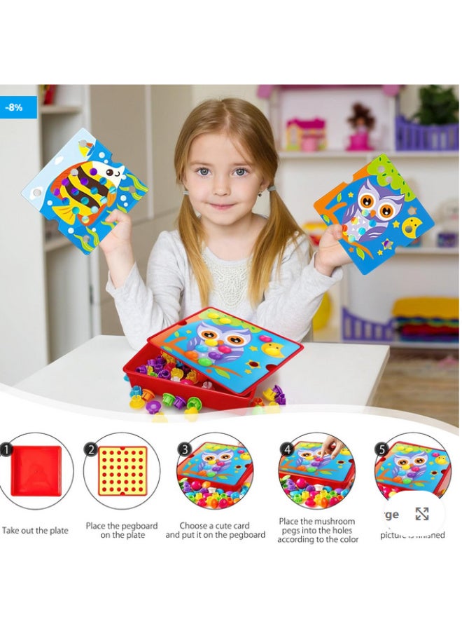 Game Button Idea Educational – Early Learning Toy - Image 2