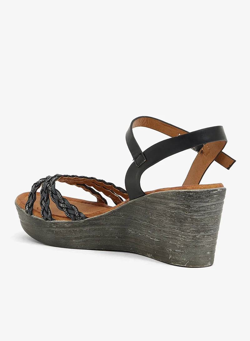 Savannah Collection  Mid Wedged Casual Sandal for Women | Best Price UAE