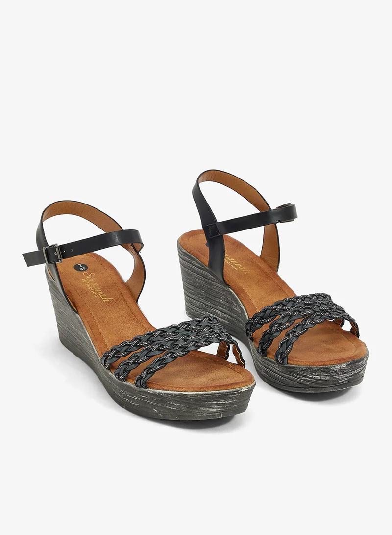 Savannah Collection  Mid Wedged Casual Sandal for Women | Best Price UAE