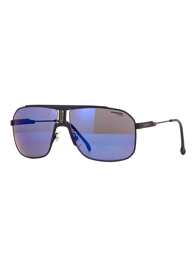 Carrera Men's Mirrored Square Sunglasses - Carrera1043_S_0003_Xt - Lens Size: 65 Mm - Image 1
