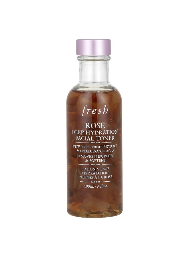 Fresh, Rose, Deep Hydration Facial Toner, 3.3 fl oz (100 ml) - Image 1