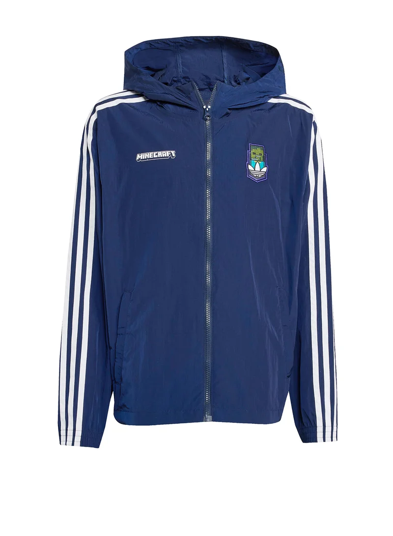 adidas Originals Logo Hooded Windbreaker Jacket