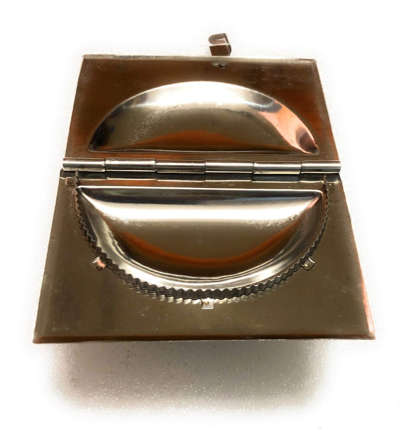 DiBha® Stainless Steel Gujiya Maker Mould/Mold/Sancha for Festivals (Set of 2, Silver, L-10, B-7CM) - Image 3