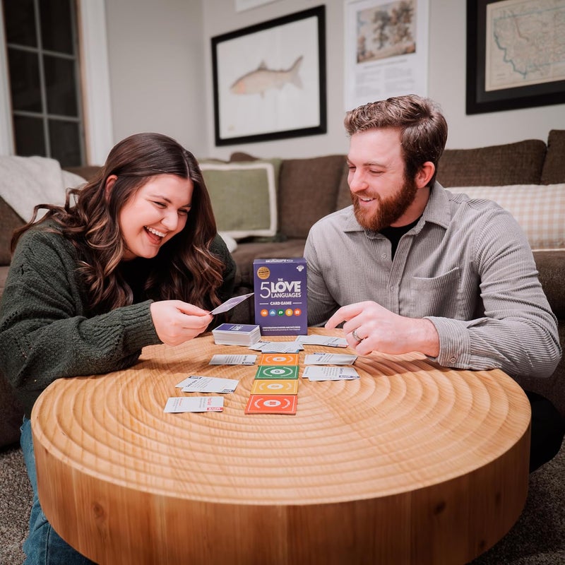 MOOSE The 5 Love Languages® Card Game, Discover More About Yourself & Your Partner, 300 Prompt Cards To Spark Deep, Meaningful Conversations, Create New Date Ideas And Fun Quiz Questions For 2 Players, 16+ - Image 3