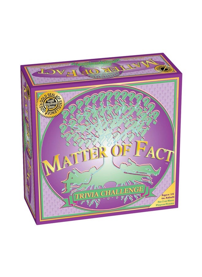 Game Development Group Matter of Fact - Fast-Paced, Rapid-Fire Trivia Challenge with Quirky Categories - Adult & Family Game Night Fun  - Image 1