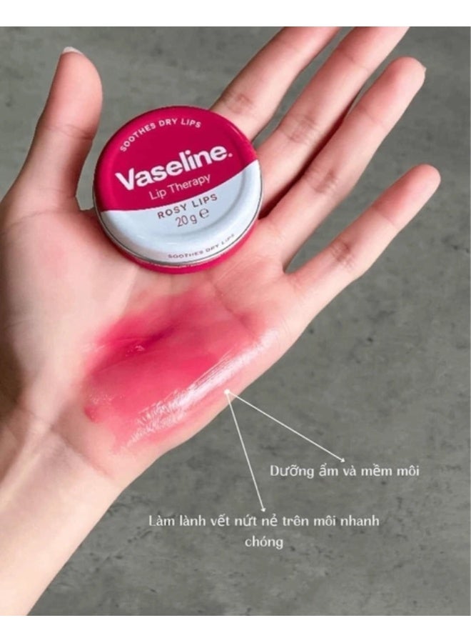 Vaseline Pink lip balm for lip care - 20 grams - Image 2