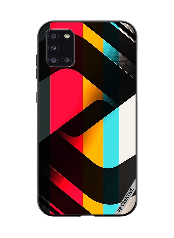 VR CREATIVE Protective Case Cover For Samsung Galaxy A31 Design Multicolour - Image 1