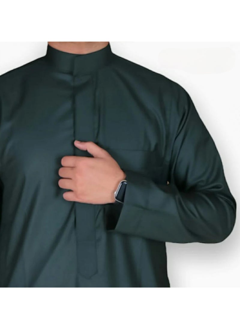 شخصية رجل  - ثوب شتوي تقليدي سحاب - Image 1