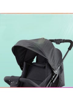 Generic Baby Pram Stroller With Sunshade Canopy Light Weight Easy Fold And Smooth Wheels Portable Baby Stroller  - Image 3