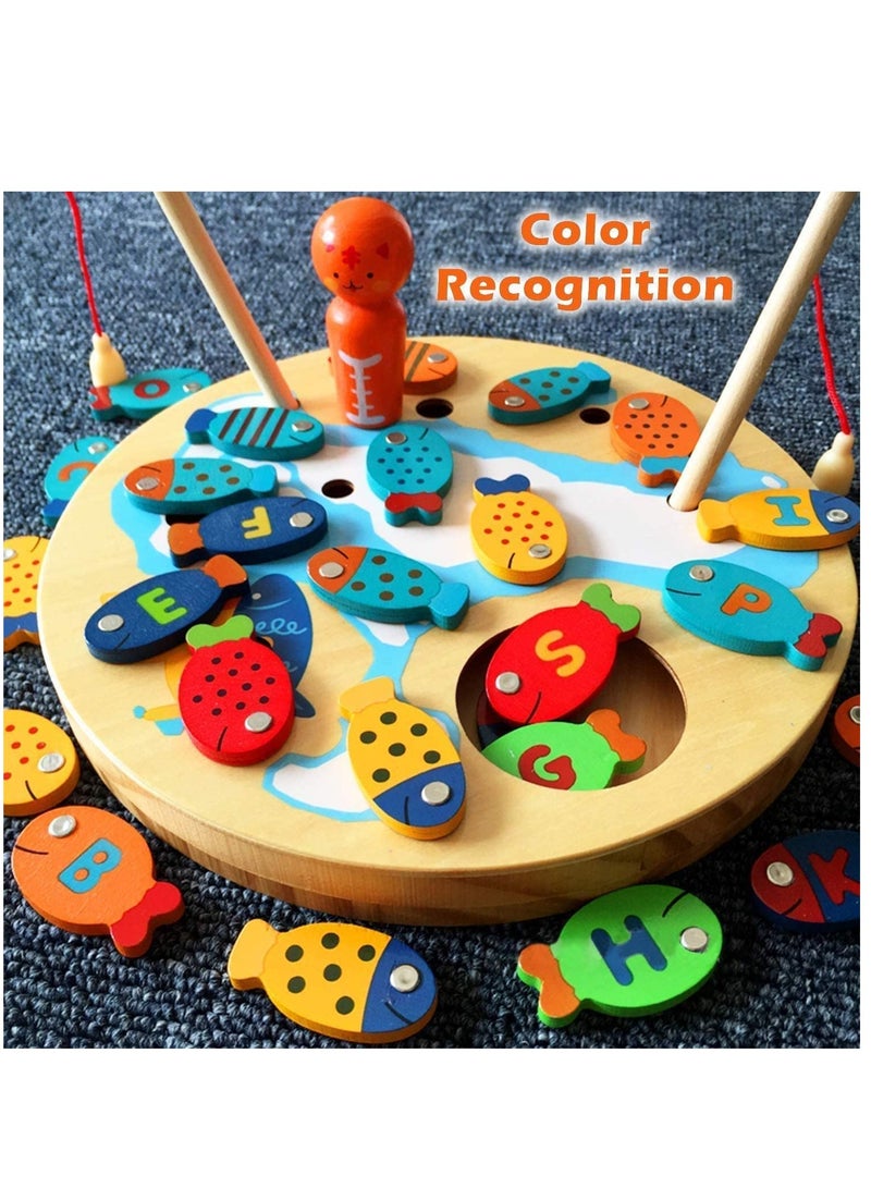 Wooden Fishing Game Toy for Toddlers - Image 2