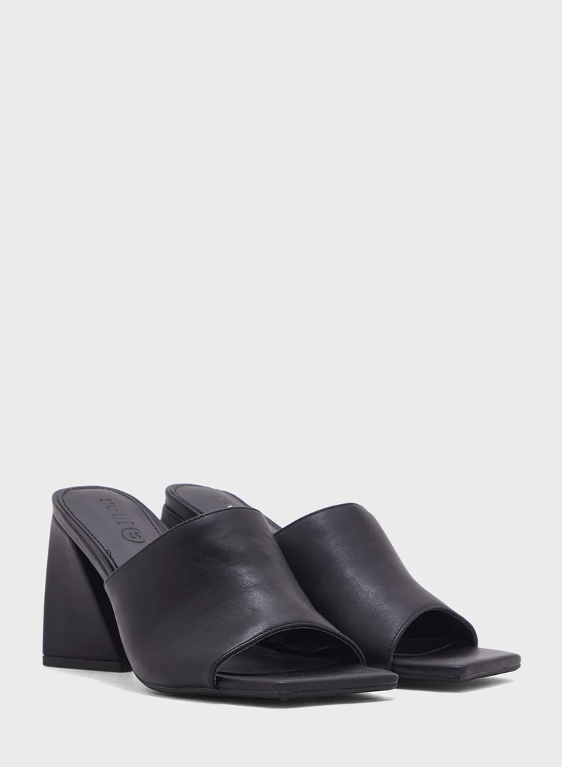 Rubi One Strap Mid Heel Sandals