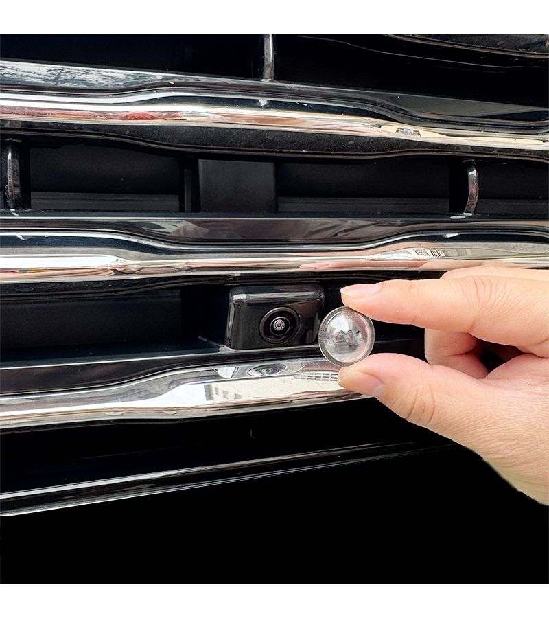 4PCs Transparent Car Camera Cover 360 Panoramic Reverse Lens Guard Dustproof Anti Collision HD Universal Auto Accessory - Image 1