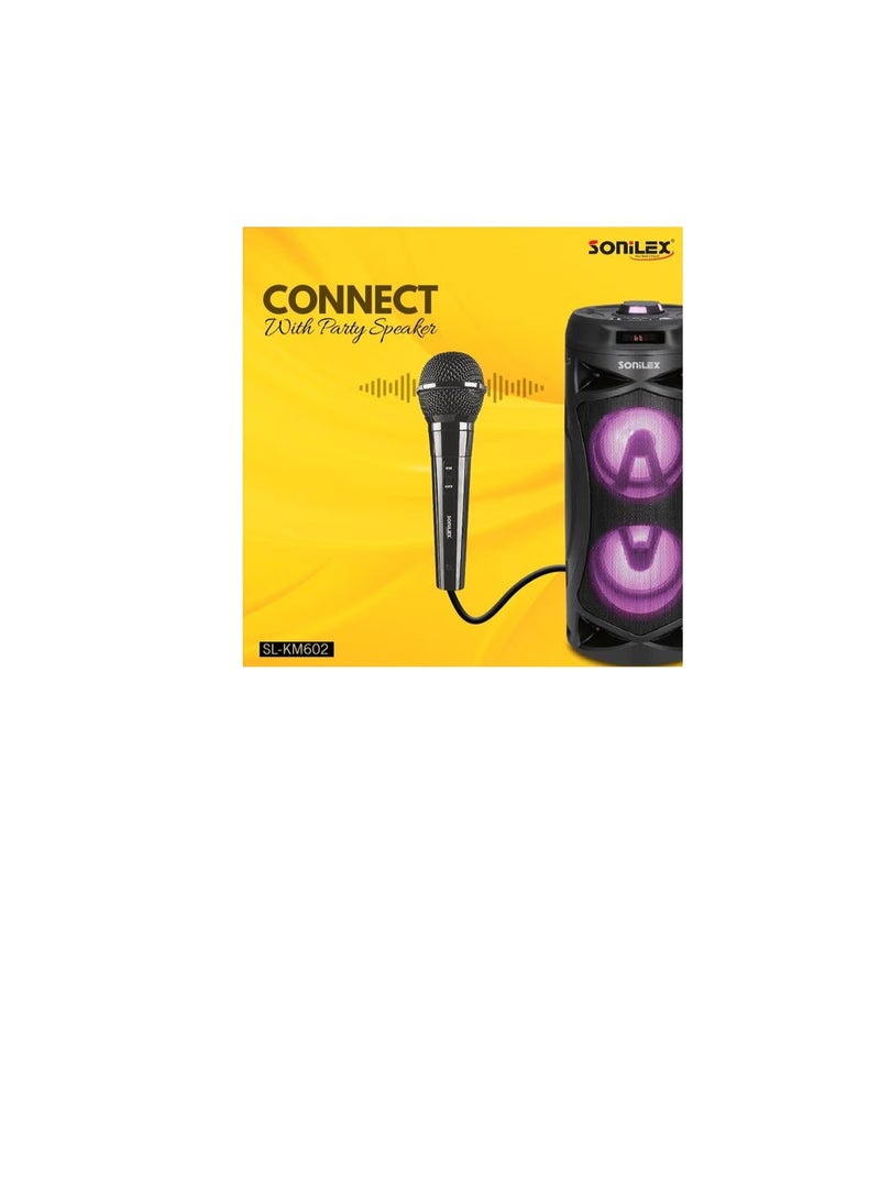 SONILEX SL-KM602 WIRED MICROPHONE 3M - Image 3