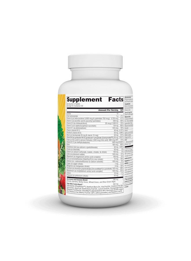 Source Naturals Life Force Green Multiple, Energy Activator with Superfoods* - 90 Tablets - Image 2