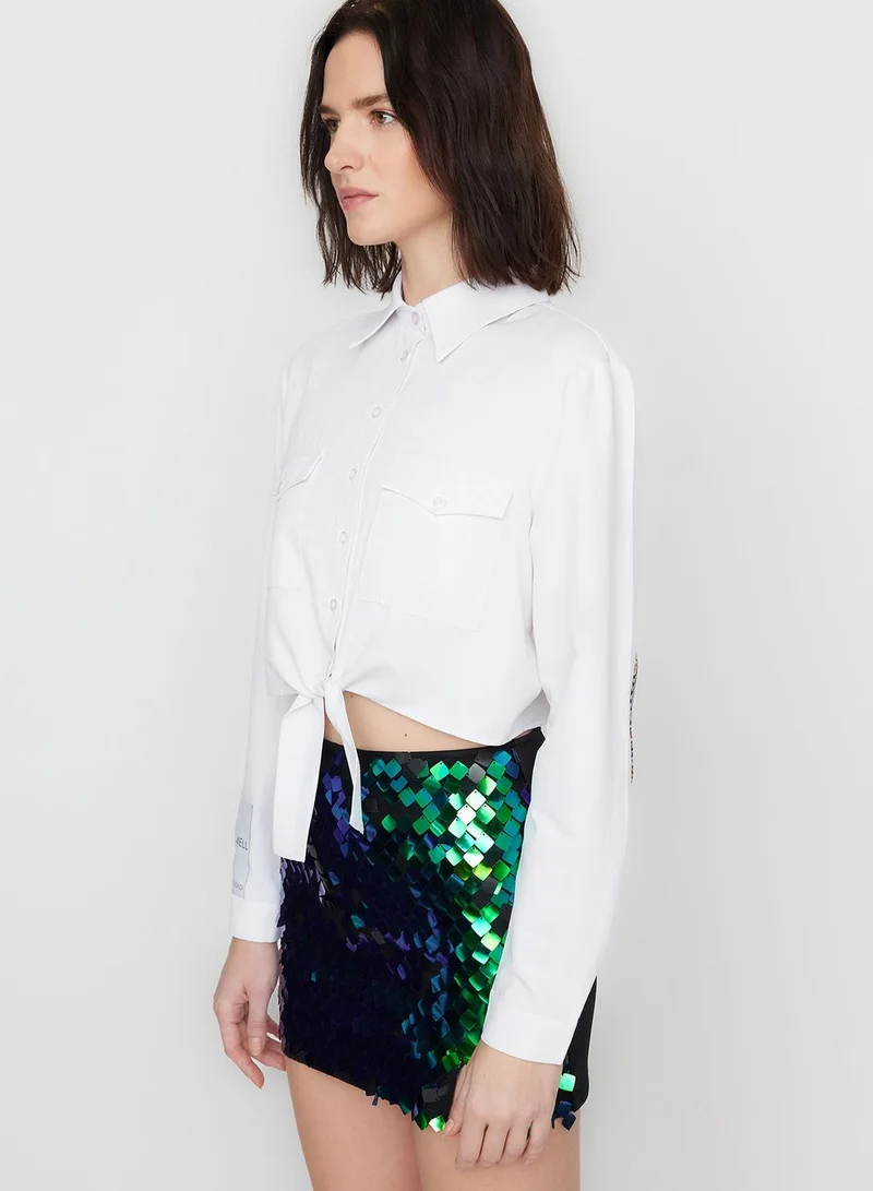 trendyol Pocket Detail Shirt