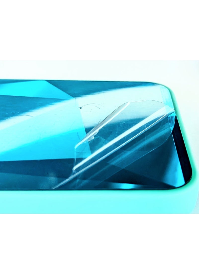 HEXABEX Samsung A24 Case, Protective Bling Mirror Diamond Phone Cover Case for Samsung A24 saphire blue - Image 2