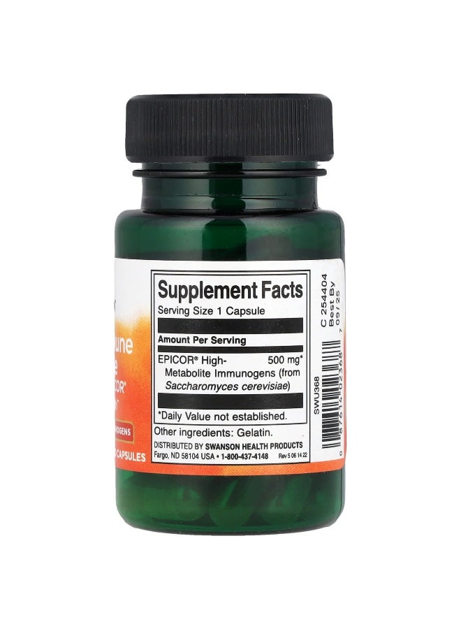 Swanson, Rapid Immune Defense, 500 mg, 30 Capsules - Image 2