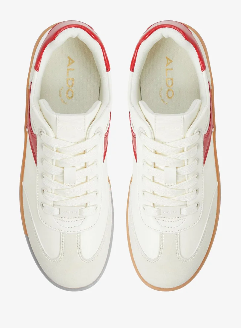 Aldo WHITE COMBO Erilg Low Top Sneakers for Women | Best Price UAE