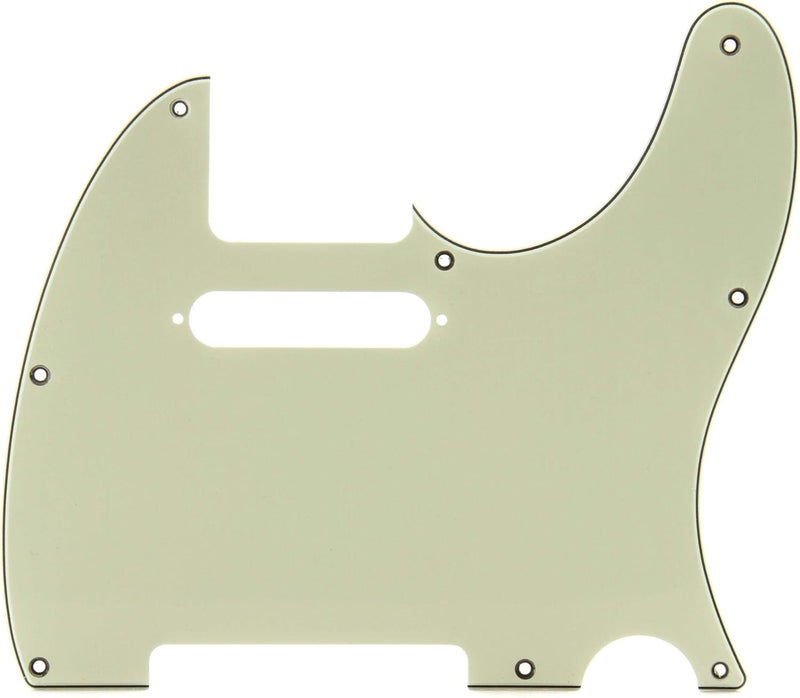 Fender Modern Pickguard for Telecaster - 8-Hole in Mint Green