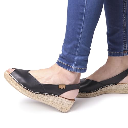 Toni Pons BERNIA-P - Women's wedge espadrilles in leather - Image 4