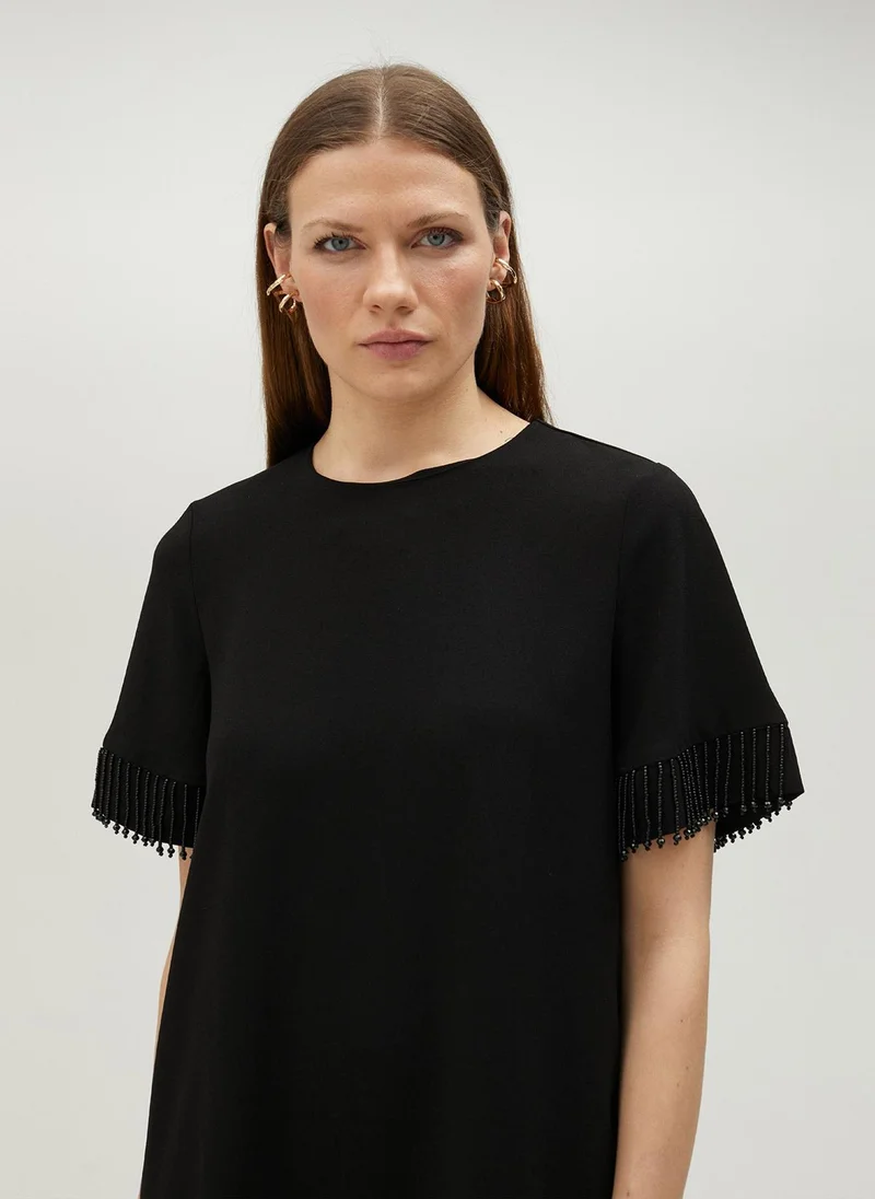 Lola Casademunt Short beaded dress