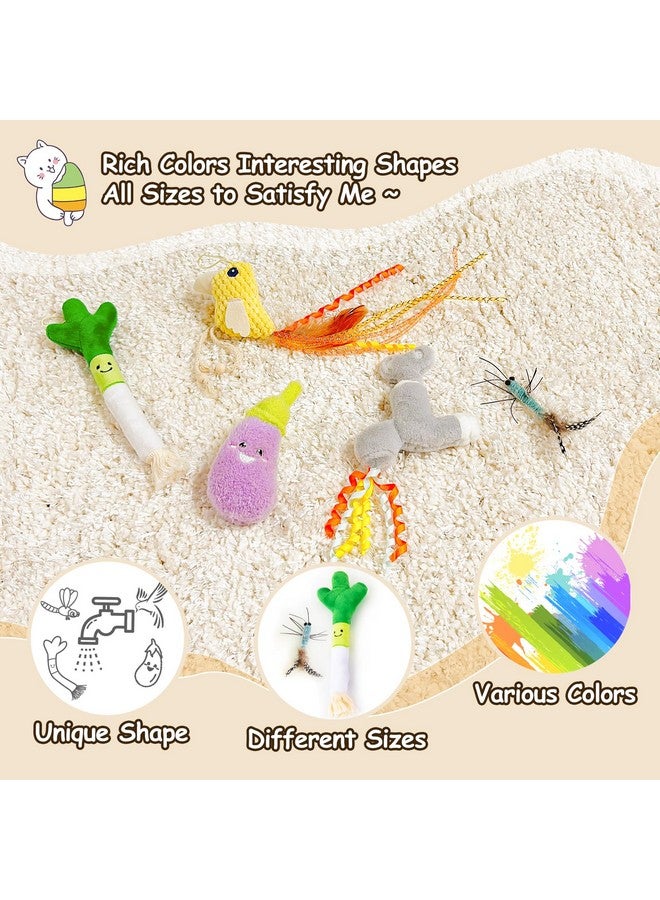 ORSDA Cat Toys Sets, 5 Pack, Catnip Crinkle Sound, Interactive Kitten Kicker for Indoor Kitty Exercise Toys, Soft and Durable Bird for All Breeds - Image 5