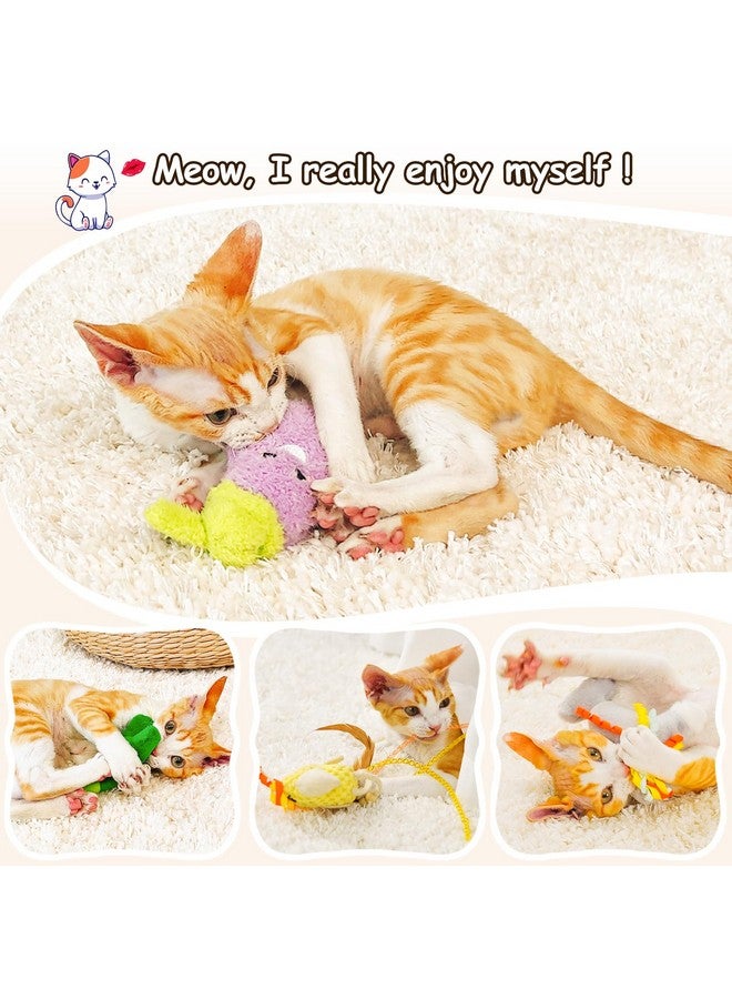 ORSDA Cat Toys Sets, 5 Pack, Catnip Crinkle Sound, Interactive Kitten Kicker for Indoor Kitty Exercise Toys, Soft and Durable Bird for All Breeds - Image 2