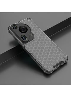General Case Compatible with Huawei Pura 70 Ultra, Transparent Honeycomb Heat Dissipation Dual-Layer TPU+PC Drop Protection Cover for Huawei Pura 70 Ultra  - Image 2