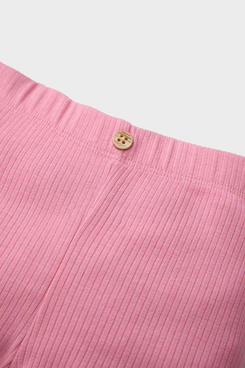 ديفاكتو شورت بناتي مضلع قصة عادية - Image 3