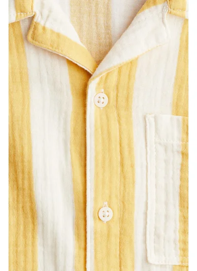 H&M Cotton muslin resort shirt