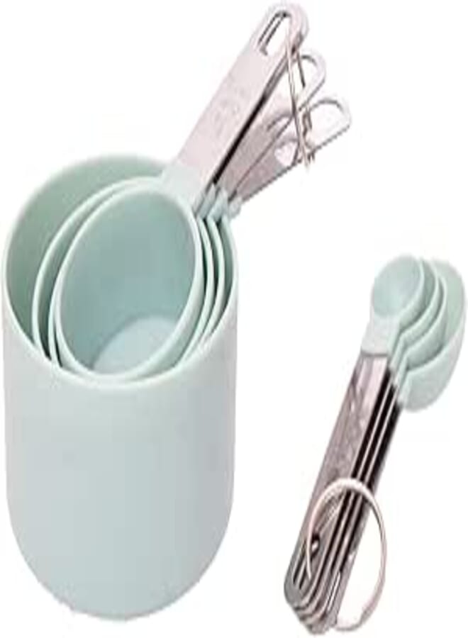 Rocky 8-Piece Measuring Cups with Stainless Steel Handle-T-1200