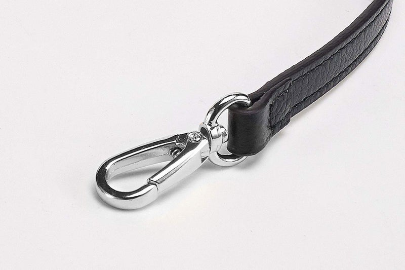 ليف أب حزام محفظة من الجلد الطبيعي بديل لحقائب اليد عبر الجسم (2 # أبازيم سوداء وفضية) - Image 3