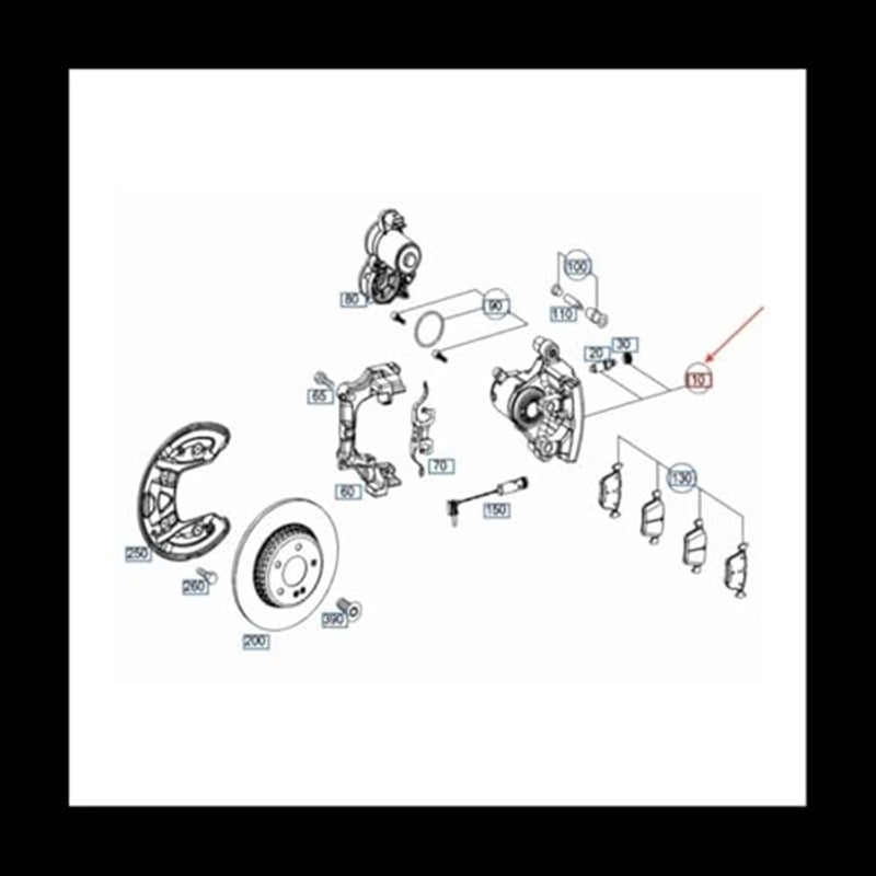 Wivplex Electric Parking Brake Actuator for Mercedes-Benz - Image 2