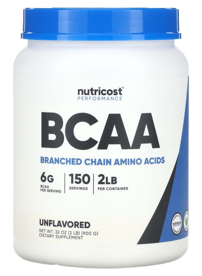 Nutricost Performance BCAA Unflavored 2 lbs (900 g)