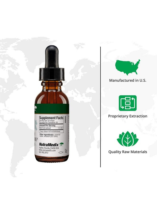 NutraMedix Noni Drops - Noni Fruit Extract for Immune Support & Promoting Healthy Antioxidant Activity & Overall Wellness (1oz) - Image 2