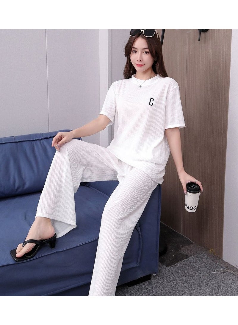 DubaiGallery Women's Pack Of 2 Top And Bottom Pyjama Set