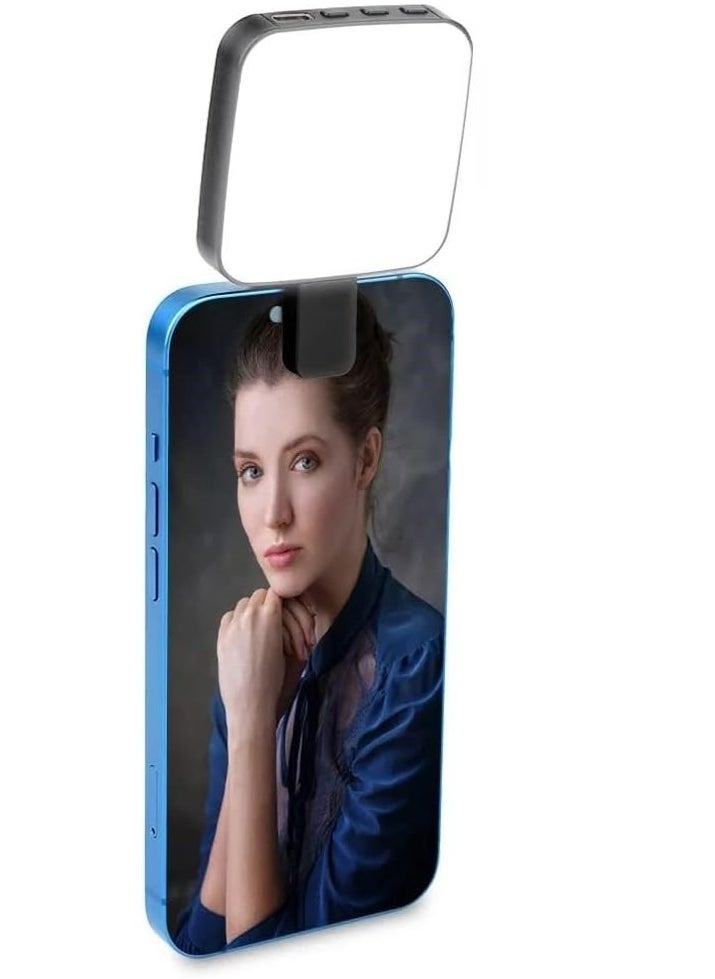 Generic Magnetic Rechargeable Selfie Light – Adjustable LED Ring for TikTok, Makeup, Livestreaming & Video Recording  - Image 2