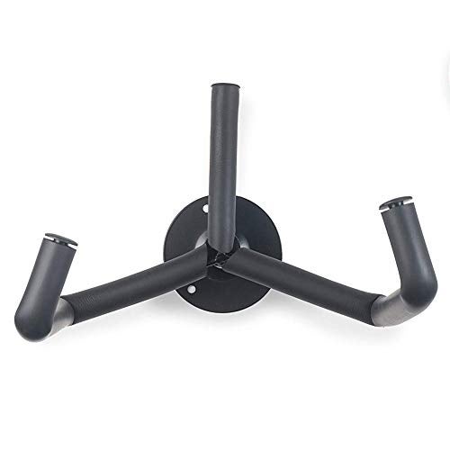Jashem Guitar Wall Mount Acoustic Electric Classical Guitar, Ukulele, Banjo and Mandolin Wall Hanger Slat Wall Horizontal Guitar Holder Bass Stand Rack Hook (1 Pack) - Image 3
