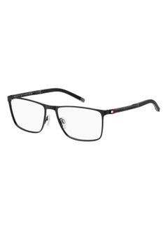 TOMMY HILFIGER Men's Rectangular Shape Carbon Fiber Sunglasses TH 2080  41 - Lens Size: 40.7 Mm - Mtt Black  - Image 1