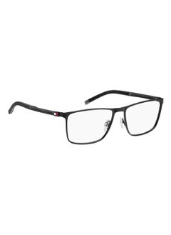 TOMMY HILFIGER Men's Rectangular Shape Carbon Fiber Sunglasses TH 2080  41 - Lens Size: 40.7 Mm - Mtt Black  - Image 2