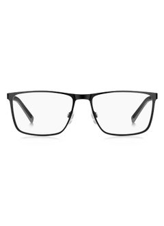 TOMMY HILFIGER Men's Rectangular Shape Carbon Fiber Sunglasses TH 2080  41 - Lens Size: 40.7 Mm - Mtt Black  - Image 3