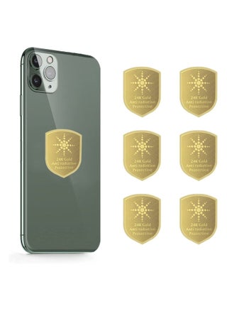 Cell Phone EMF Protection Blocker, 6Pcs Anti 5G Radiation Shield Sticker, Radiation Neutralizers for iPhone iPad, EMF Blocker for All Electronics, for Mobile, Computer, Radio, Laptop, Tablet PC - pzsku/ZF1D57AF83CFF8ACCB77DZ/45/_/1724774061/053419c2-3777-432b-a6a1-cb1348c61034