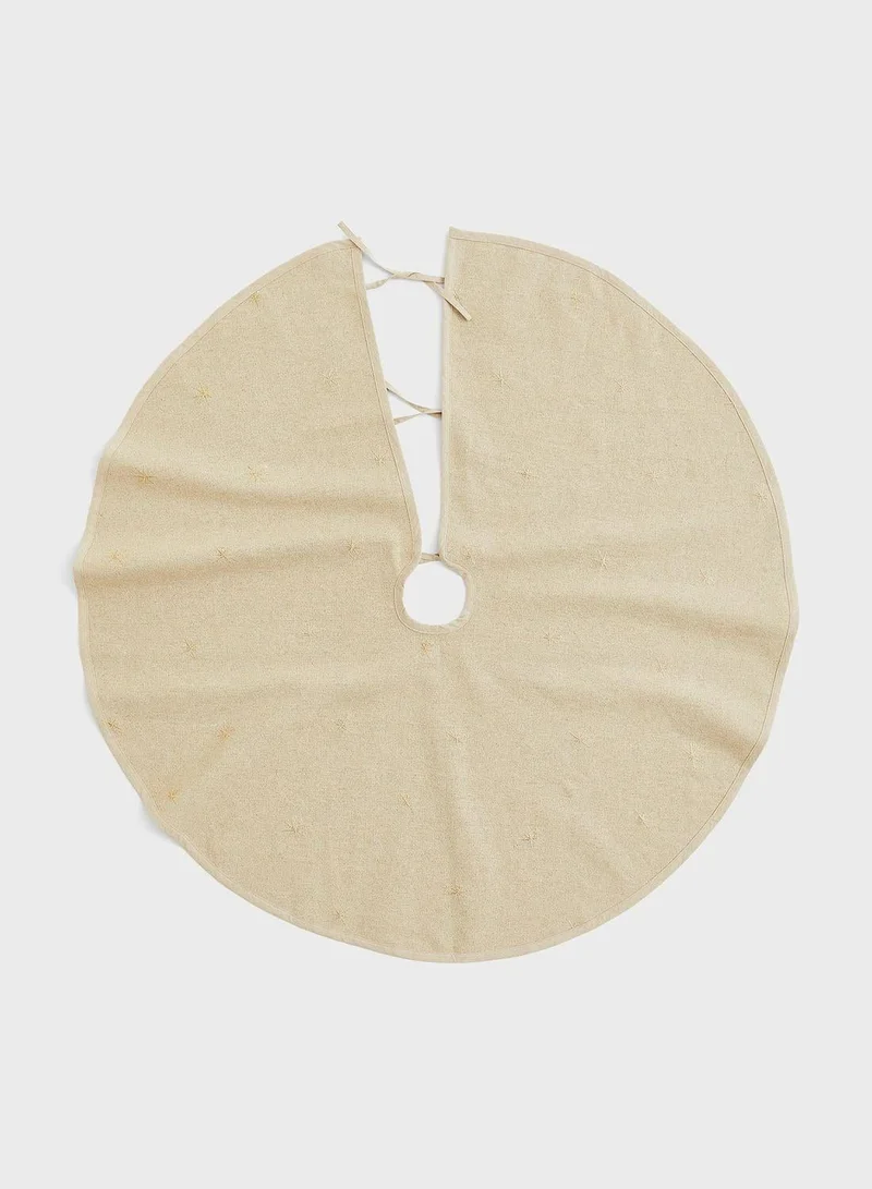 H&M Linen-Blend Christmas Tree Skirt
