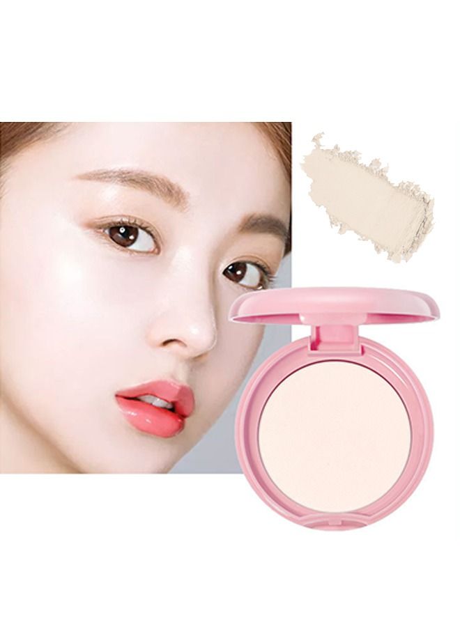 Lameila بودرة مضغوطة للتحكم في الزيت تدوم طويلاً، بودرة إعداد خالية من العيوب مقاومة للماء بلمسة نهائية مطفأة اللمعة، لم يتم الإساءة إلى الحيوانات في تصنيعها، خفيفة الوزن تقلل المسام والخطوط الدقيقة، مستحضرات تجميل للوجه بمظهر طبيعي لجميع أنواع البشرة. - Image 2