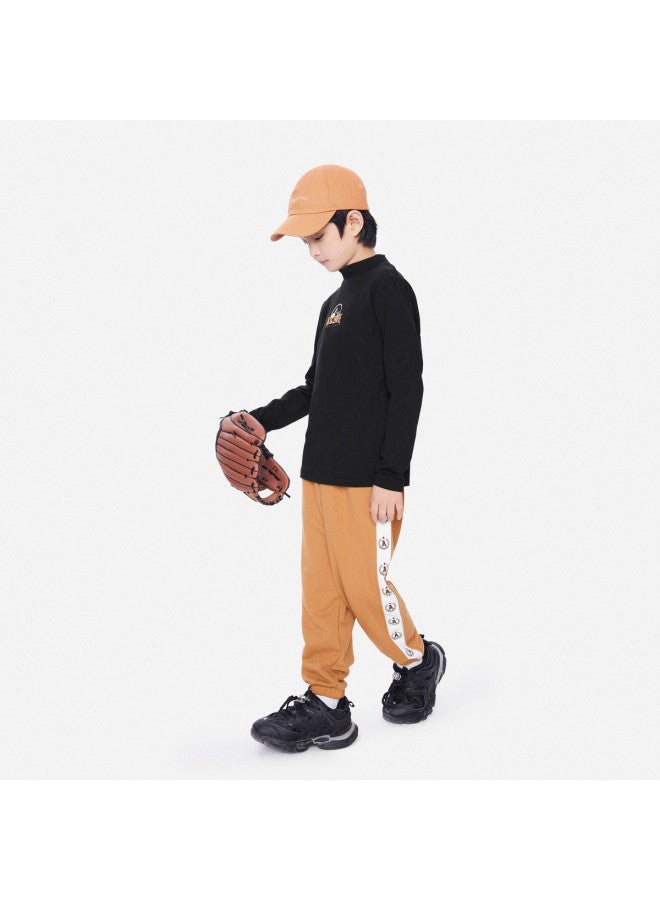 Annil Boys' Semi-turtleneck Long Sleeve T-shirt - 2025 Autumn Collection Versatile Base Layer Soft Casual Wear Top For Outerwear - Image 5