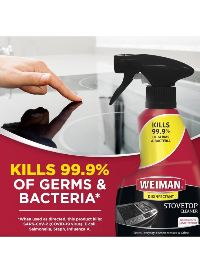 Weiman Ceramic & Glass stove top Cleaner & Polish - 22 Fluid Oz - Daily Cleaner - Shines & Protects Glass & Ceramic Smooth Top Ranges - Gentle Formula - Image 3