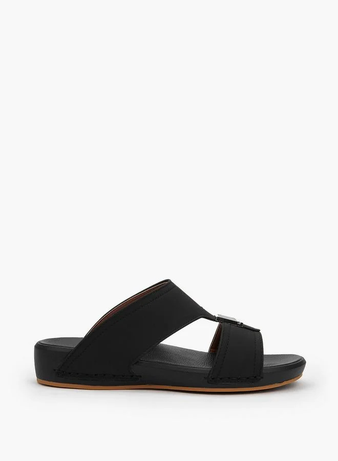 Al Waha Men Buckle Detail Arabic Sandals