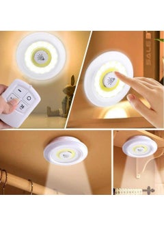Technomax Wireless 3 LED Spot Lamps with Remote Control 3 LEDs + 1 Control  - Image 3