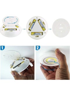 Technomax Wireless 3 LED Spot Lamps with Remote Control 3 LEDs + 1 Control  - Image 5